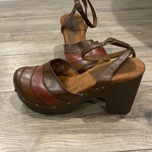 Lower East Side Leather Clogs